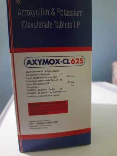 Axymox Cl 625 Tablets Expiration Date: 11/2022 Years