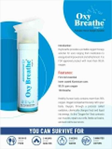 Oxybreathe Portable Oxygen Can