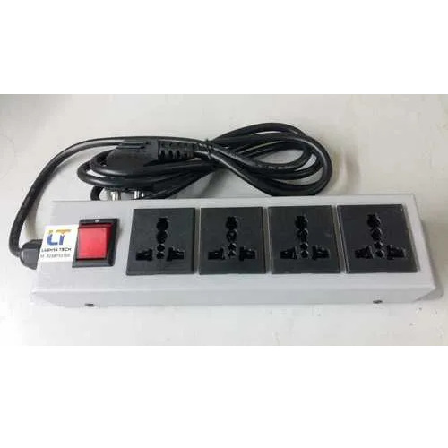 Power Distribution Unit 4 Socket 5/ 15 Amps - Color: Grey