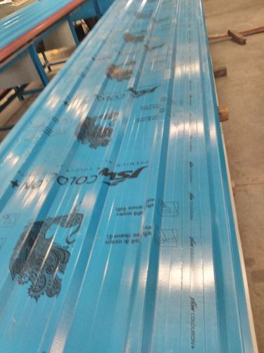 Plain Blue Color Roofing Sheet