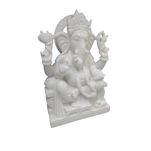 Marble Jai Ganesh Statue