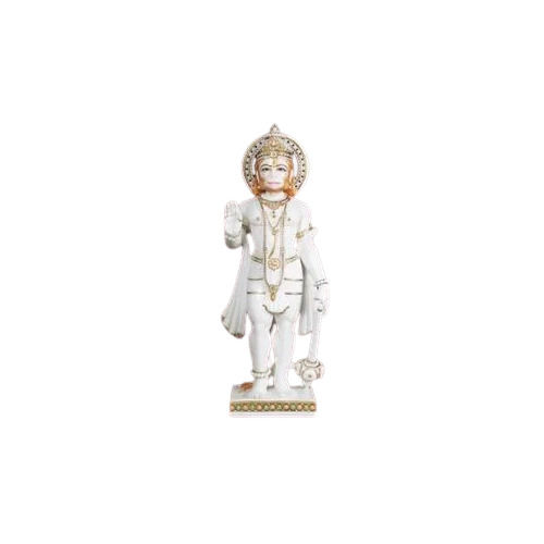 Small Marble Lord Hanuman Statue - Feature: Easy To Clean