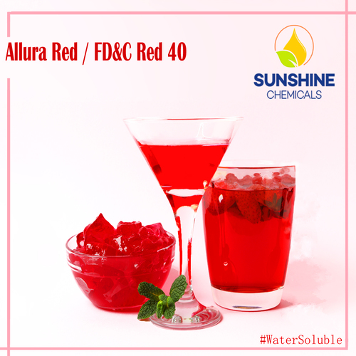 Allura Red Color Application: Industrial