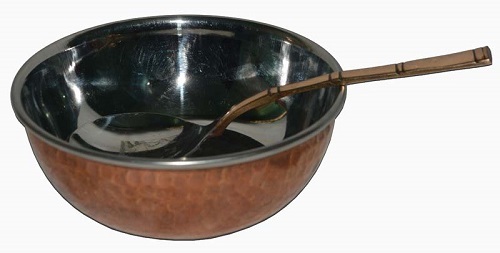 Various Colors Are Available Genuine Copper And Bowl Spoon