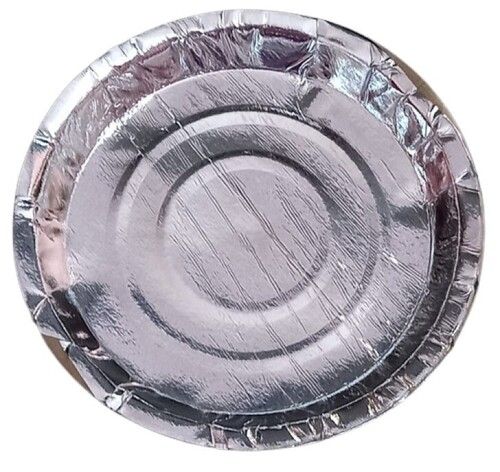 Siilver Silver Coated Disposable Plates