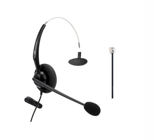 Black Usb Headset With Microphone For Computer