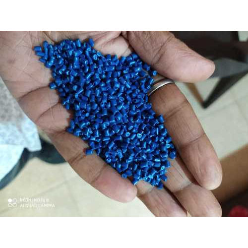 Hdpe Blue Color Reprocessed Granules