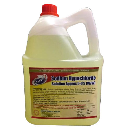 Sodium Hypochlorite Application: Industrial