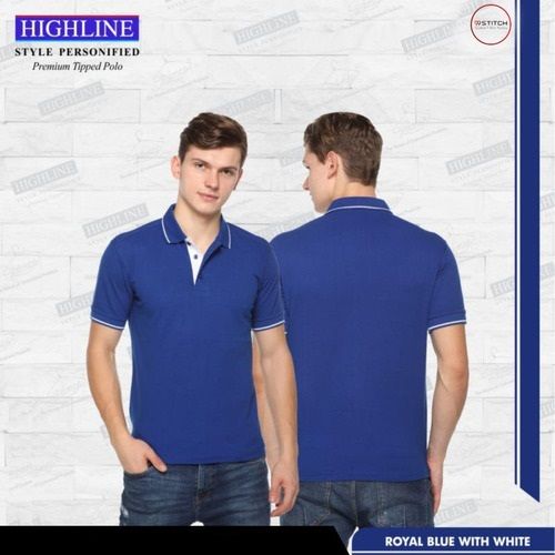 Skin Friendly Collar Highline T-Shirt