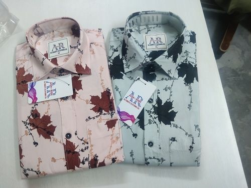 100% Rayon Mens Shirts Size: Extra Large