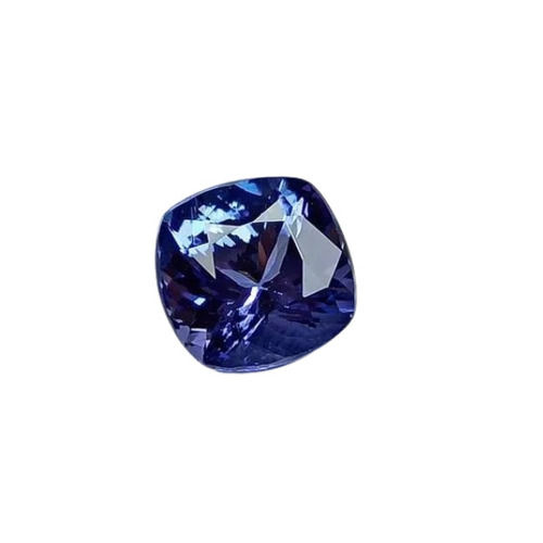 Cushion Tanzanite Faceted Loose Gemstone - Color: Royal Blue