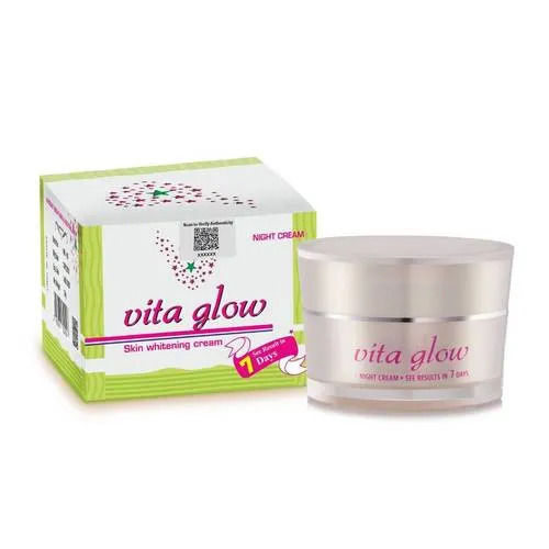 Vita Glow Skin Whitening Cream - Color: White