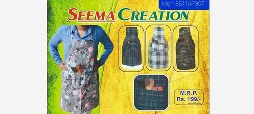 Multi Color 100% Cotton Printed Kitchen Apron