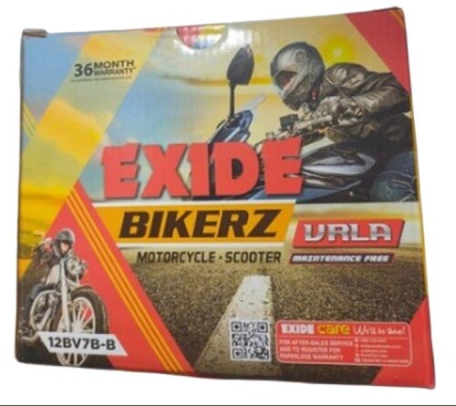 Exide Bike Vrla Batteries - Nominal Voltage: 12 Volt (V)