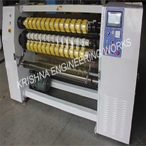 Blue Bopp Tape Slitting Machine