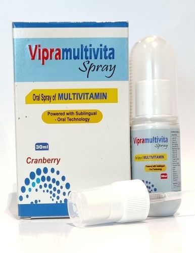 Vaishali Pharma Vipramultivita Spray To Promote Metabolism Efficiency. Ingredients: 1:Vitamin A