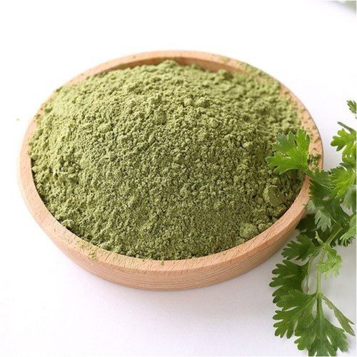 Dried Organic Green Coriander Leaf Powder