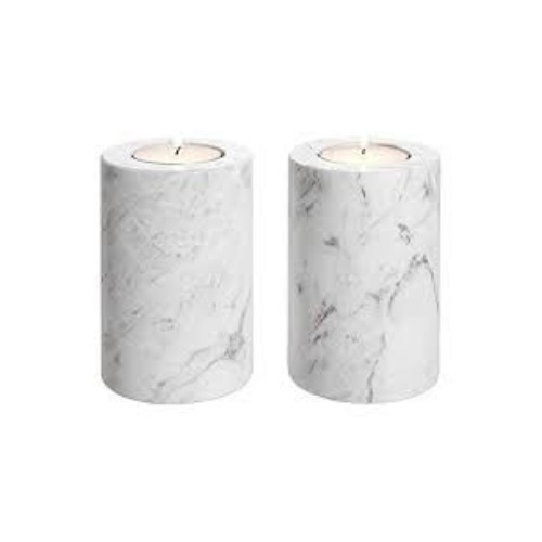 Stone White Marble Tealight Holder