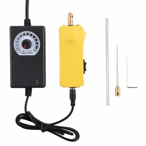 Yellow Portable And Lightweight Glue Remover Mini Electrical Motor