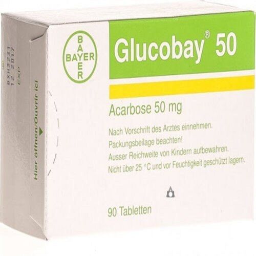 Acarbose 50 Mg Anti Diabetes Tablets