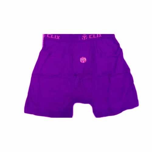 Mens Plain Magenta Trunk