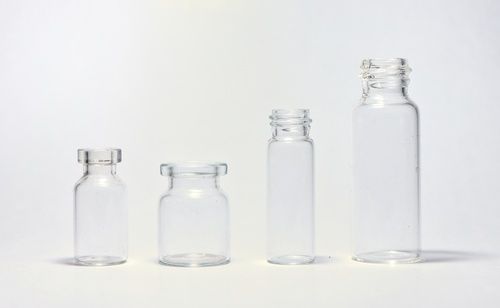 Transparent Tubular Glass Vials
