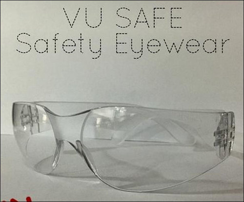 Safety Goggles - Polycarbonate, Transparent Color | UV Protection 99.99%, Anti-Scratch, Reusable, Non-Adjustable, Unisex Design