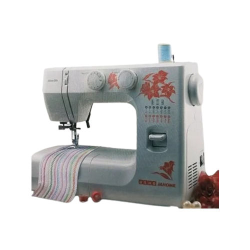 Automatic Zig Zag Sewing Machine - Color: White