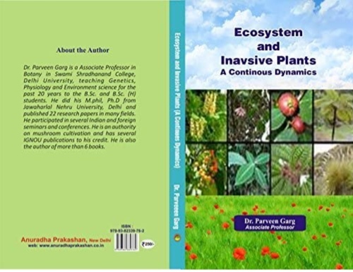 ऑफसेट प्रिंटिंग इको सिस्टम एंड इनवेसिव प्लांट्स: ए काउंटिन्यू डायनामिक्स बुक