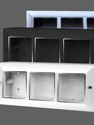 Cool White Outdoor LED Lights - Metal, Custom Size, Black Color | IP66 Rating, 24V 250W Solar Panel, Square Shape