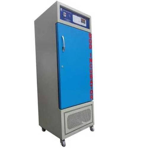 BOD Incubator - Metal, 2 Shelves , 0-50Â°C Temperature Range, 50-60Hz Frequency, 1-Year Warranty, Blue Color, Medical Lab Use