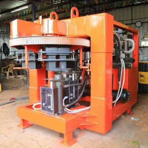 Fly Ash Brick Machine - Color: Orange