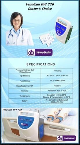 Dvt Pump Pressure 40 Mmhg