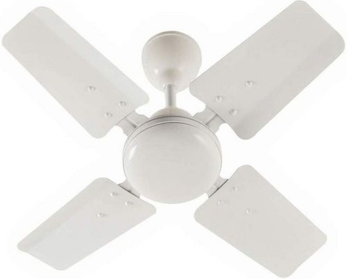 Mini White 3 Blade Metal Ceiling Fan