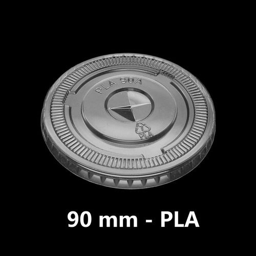  PLA डिस्पोजेबल मल्टी-कलर लीक प्रूफ मिल्क टी आइस्ड ड्रिंक PLA कवर कॉफी कप लिड 