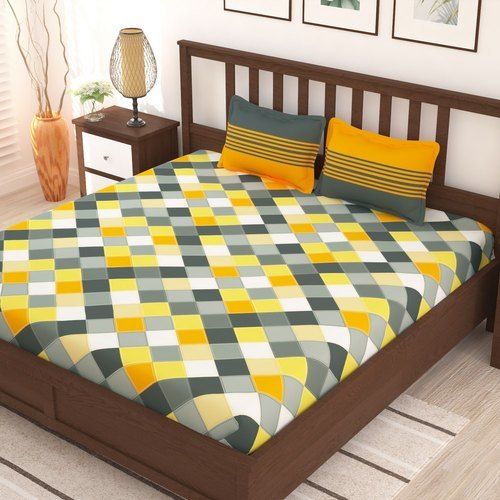 Cotton Printed Bed Sheets 800gm