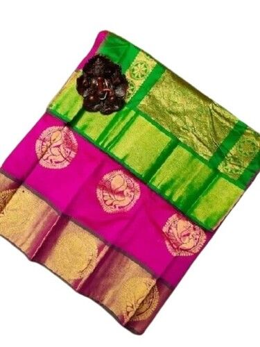 Festive Multi Color Uppada Cotton Saree