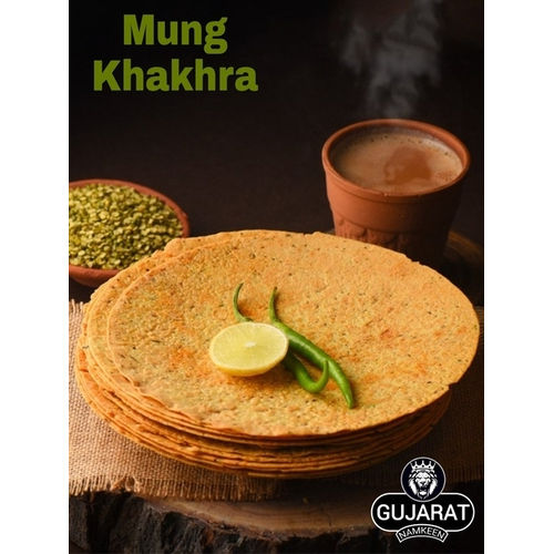 Delicious Taste Hygienic Prepared Mung Khakhra