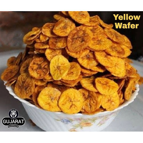 Crispy Round Yellow Wafer