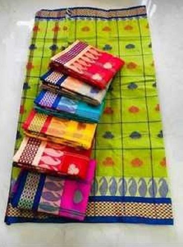 Various Colors Are Available Printed Design Taant Saree