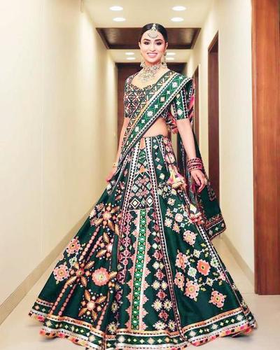 Presents New Designer Wedding Special Lahenga Choli Featuring printed  lehenga choli in heavy Butter Silk. - Laxmi Fashions - 3655851