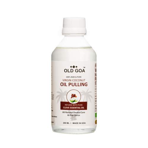 Old Goa Original & Authentic Oil Pulling Clove For Dental Care & Oral Detox AcA A  200 Ml