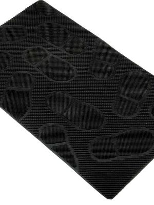 Black Rubber Pin Door Mat