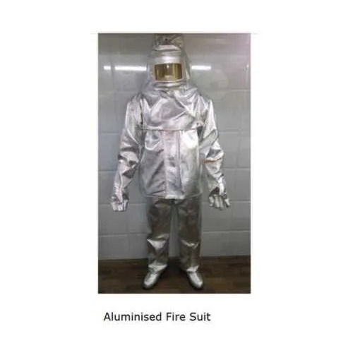 Aluminised Fire Proximity Suit - Color: Silver