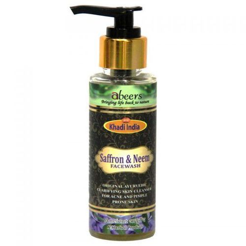 Safe To Use Saffron And Neem Face Wash