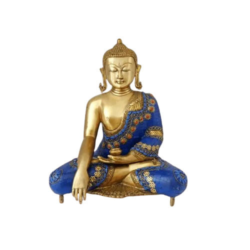 Brass Buddha Idol