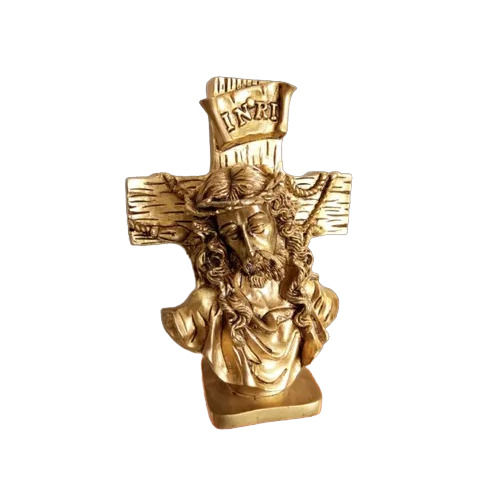 Brass Jesus Statue - Material: Metal