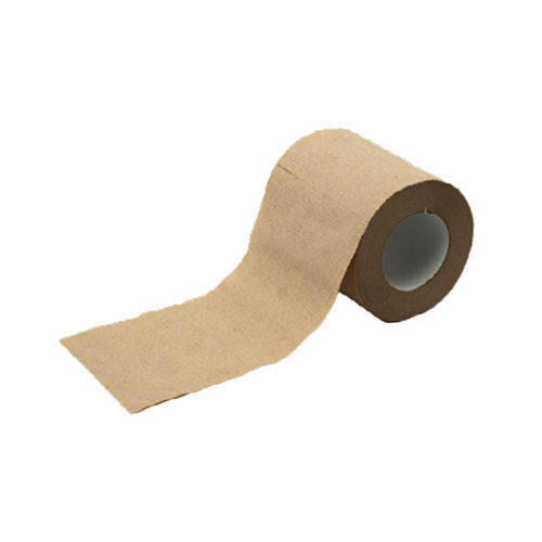 Brown Toilet Paper Roll