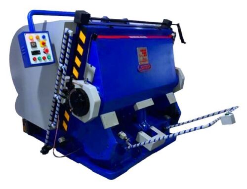 Automatic Die Punching And Creasing Machine - Color: Grey