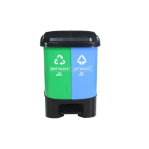 Nilkamal Twin Dustbin 20 Litres - Application: Housekeeping